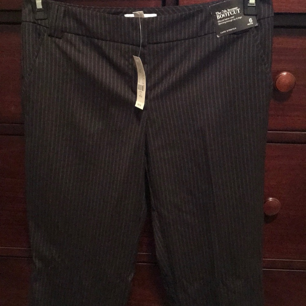 The 7th Avenue Bootcut slacks